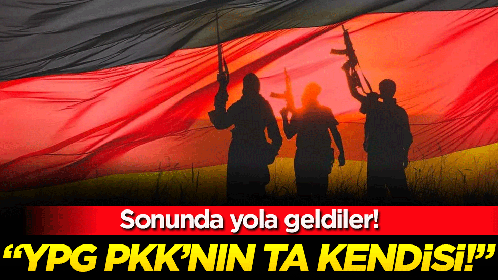 Almanya sonunda yola geldi: YPG'yi fena sattılar!