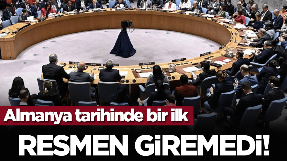 Almanya tarihinde bir ilk: Resmen giremedi!