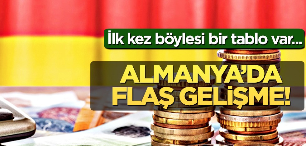Almanya ülkesinden duyurdular! Sipariş eksikliği: Almanya ekonomisi ilk kez küçüldü açıklaması! İlan etti