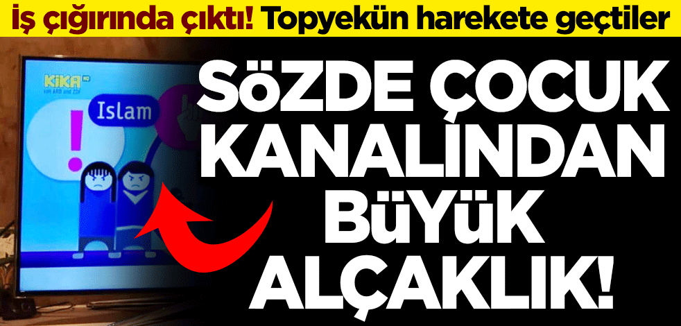 Almanya’da çocuk kanalında İslam düşmanlığı!