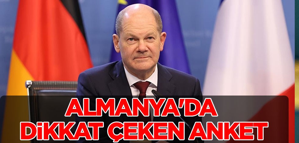 Almanya'da dikkat çeken Scholz anketi: Anket sonuçları Alman Başbakan Scholz'u zorluyor