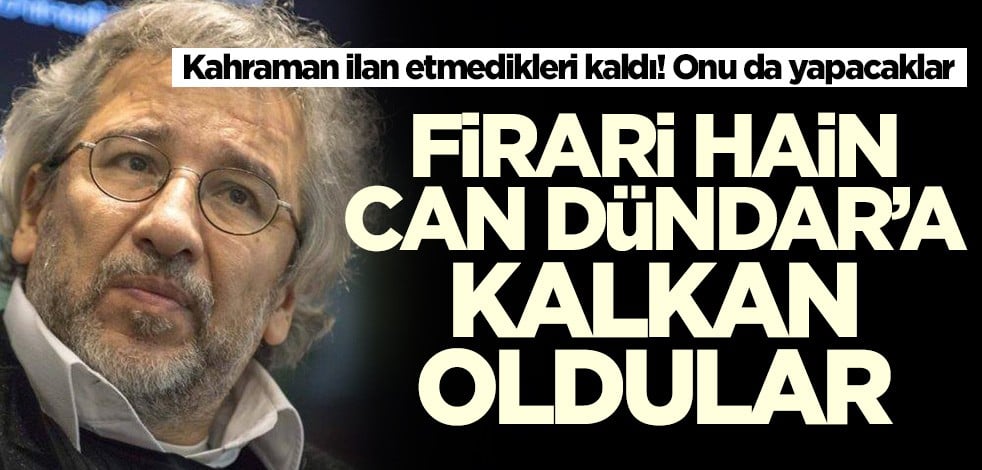 Almanya'da firari Can Dündar'a kalkan oldular
