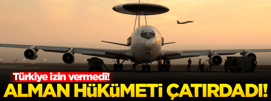 Almanya’da hükümet ortakları arasında 'AWACS' çatlağı
