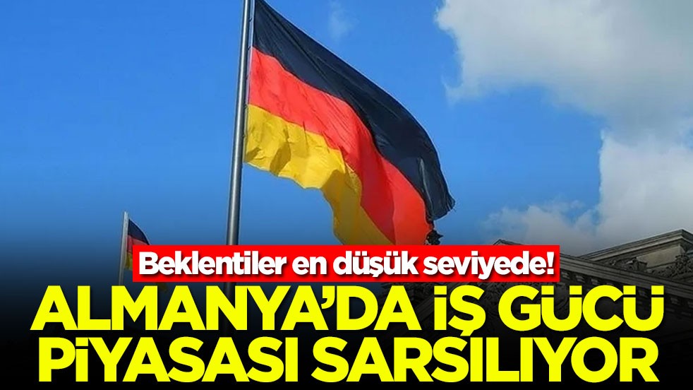 Almanya’da iş gücü piyasası sarsılıyor! Beklentiler en düşük seviyede