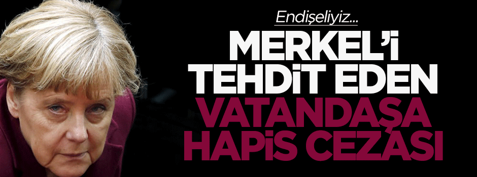 Almanya'da Merkel alarmı