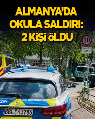 Almanya’da okula saldırı: 2 ölü