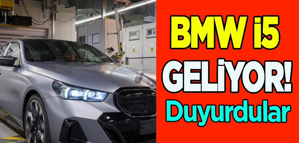 Almanya'da üretildi: %100 performanslı BMW i5 geliyor! Çoktan kuyruk oluşturdu, inanılmaz talep var