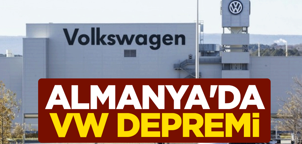 Almanya'da Volkswagen depremi