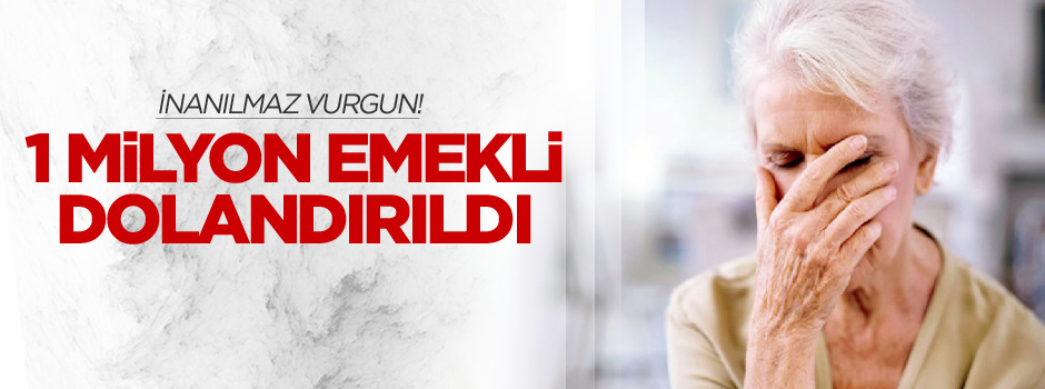 Almanya'daki emeklilere dolandırıcılık tuzağı