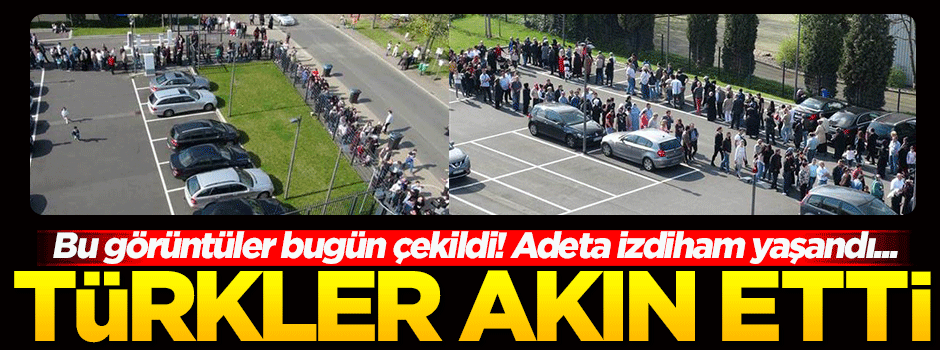 Almanya'daki sandıklarda uzun kuyruklar oluştu
