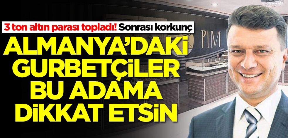 Almanya'daki Türkler bu adama dikkat etsin! 3 ton altın parası topladı, sonrası korkunç