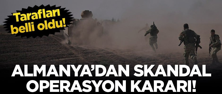 Almanya'dan Barış Pınarı Harekatı ile ilgili skandal karar!