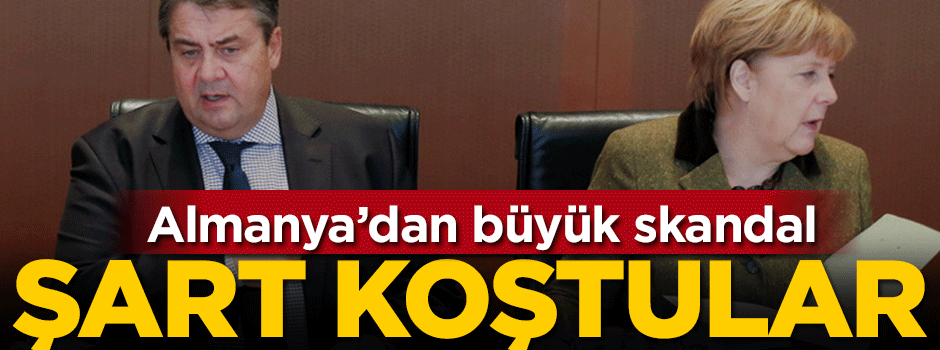 Almanya'dan büyük skandal! Türkiye'ye şart koştular
