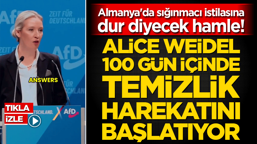 Almanya’dan flaş karar! 100 gün için bütün sığınmacılar sınır dışı edilecek