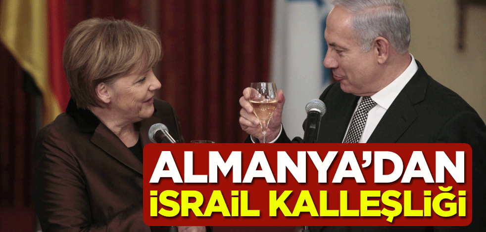 Almanya'dan İsrail kalleşliği