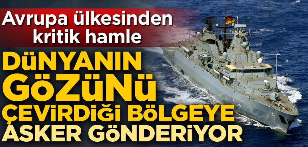 Almanya'dan kritik hamle! Libya açıklarına asker gönderiyor