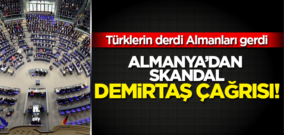 Almanya'dan küstah 'Demirtaş' çağrısı: Mahkemenin mesajı açık!