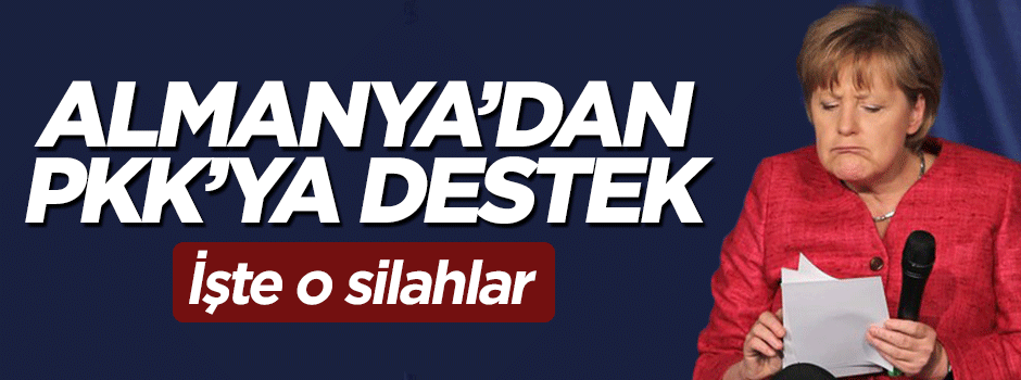 Almanya'dan PKK'ya gizli destek