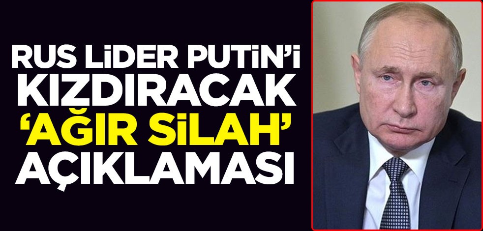Almanya'dan Rusya ile gerilimi tırmandıracak "ağır silah" açıklaması