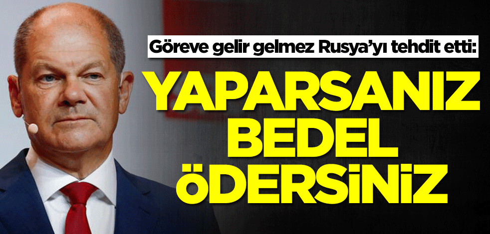 Almanya'dan Rusya'ya tehdit: Yaparsanız bedel ödersiniz