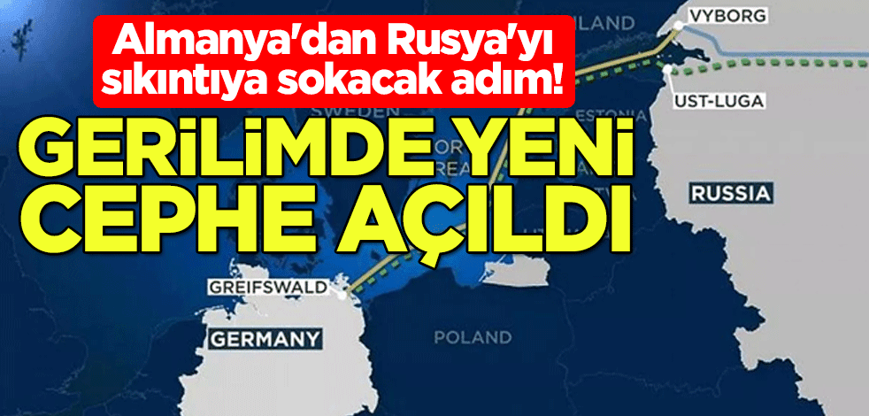 Almanya'dan Rusya'yı sıkıntıya sokacak adım! Gerilimde yeni cephe açıldı