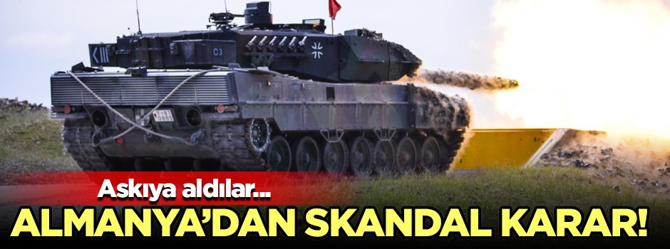 Almanya'dan skandal Türkiye kararı! Askıya aldılar