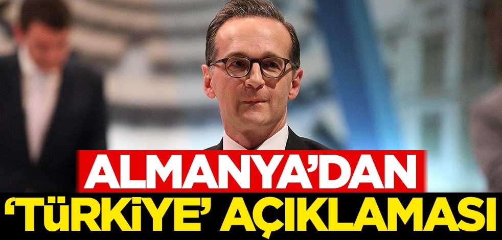 Almanya'dan 'Türkiye' açıklaması