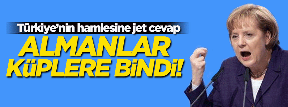 Almanya'dan Türkiye'ye İncirlik cevabı!