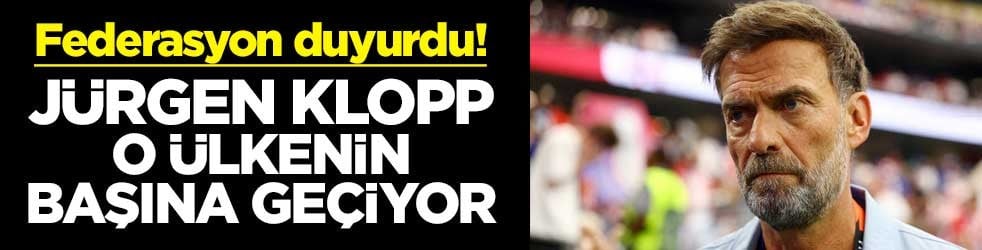 Almanya'nın başına Klopp geçiyor! 