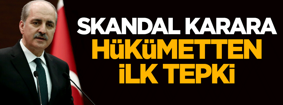 Almanya'nın kararına hükümetten ilk tepki!