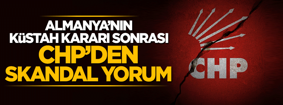Almanya'nın sözde Ermeni soykırımı kararına CHP'li vekilden skandal yorum
