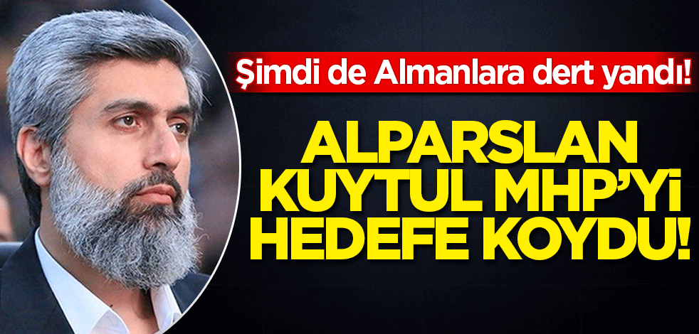 Alparslan Kuytul MHP'yi hedef aldı! 'Bize karşı özel bir ekip kurmuşlar'