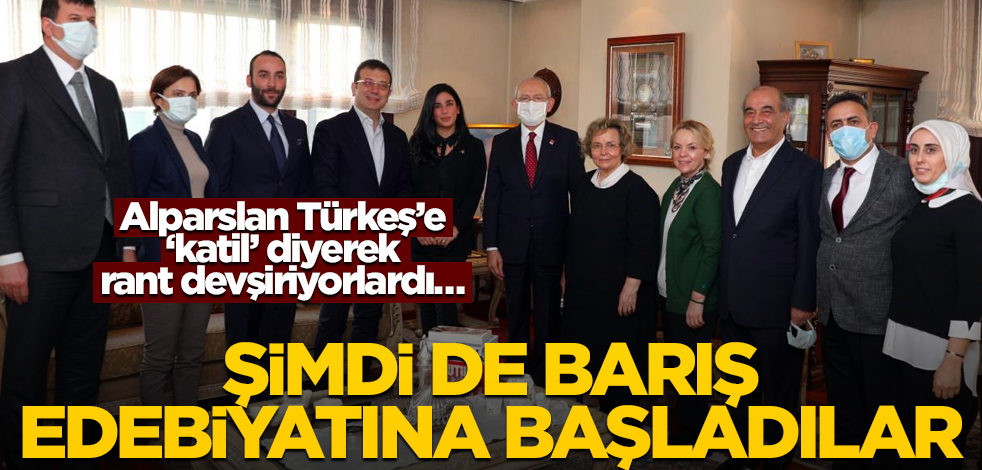 Alparslan Türkeş’e ‘katil’ diyerek rant devşiriyorlardı… Şimdi de barış edebiyatına başladılar