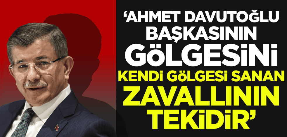 Alpay Özalan'dan Ahmet Davutoğlu'na 'cahil' tepkisi