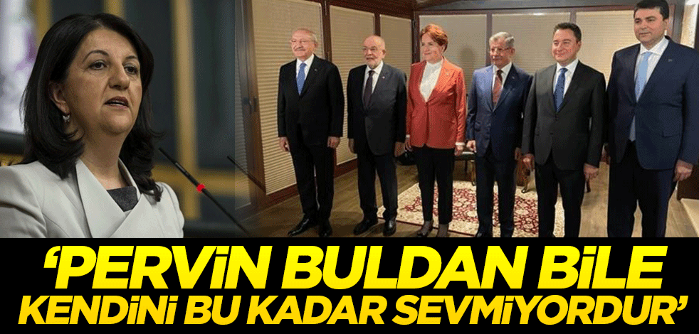Alpay Özalan'dan Davutoğlu'nun Genel Sekreteri'ne tepki! 'Pervin Buldan bile kendini bu kadar sevmiyordur'
