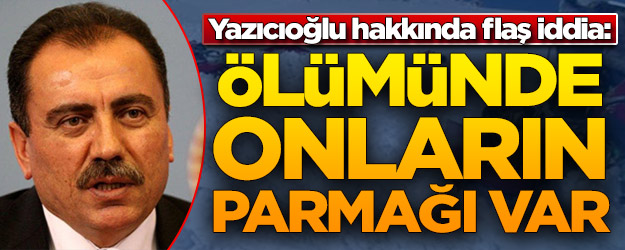 Alperen Ocakları Genel Başkanı Murat Aslan: Muhsin Yazıcıoğlu'nun ölümünde onların parmağı var
