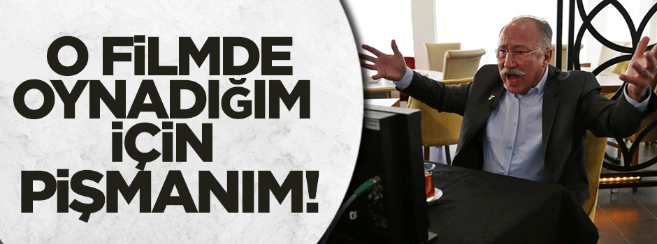 Altan Erkekli içini döktü! 'O filmde oynadığım için çok pişmanım'