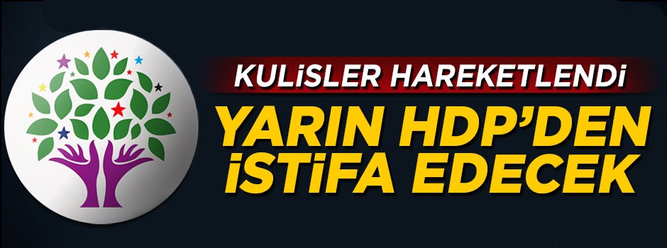 "Altan Tan yarın HDP'den istifa ediyor" iddiası