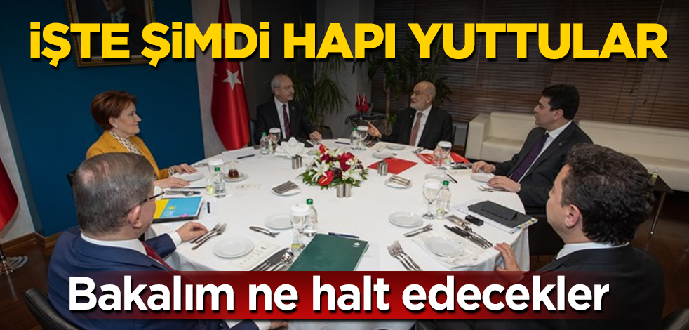 Altılı masanın maskesi düştü! Türkiye'yi çökertme metinleri bile aynı