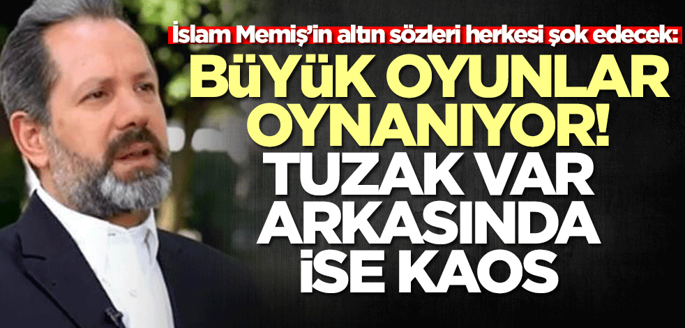Altın alacaklar dikkat! İslam Memiş şok etti: Büyük oyunlar oynanıyor, tuzak var