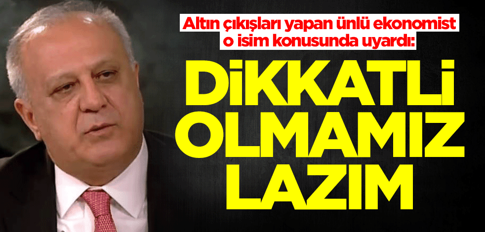 Altın alacakları zaman zaman uyaran Ramazan Kurtoğlu o ismi işaret etti: Dikkatli olmamız lazım
