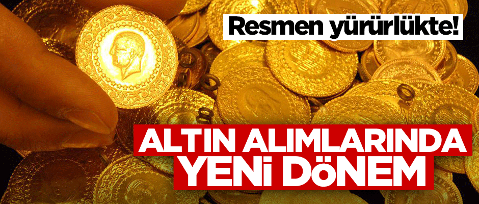 Altın alımlarında taksitlendirme süresi dört aya çıkarıldı