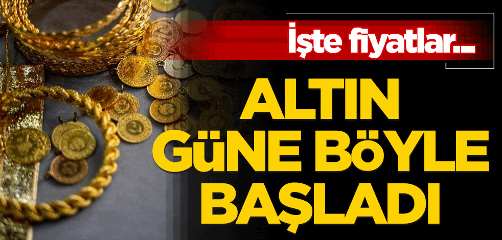 Altın çarşamba gününe böyle başladı!