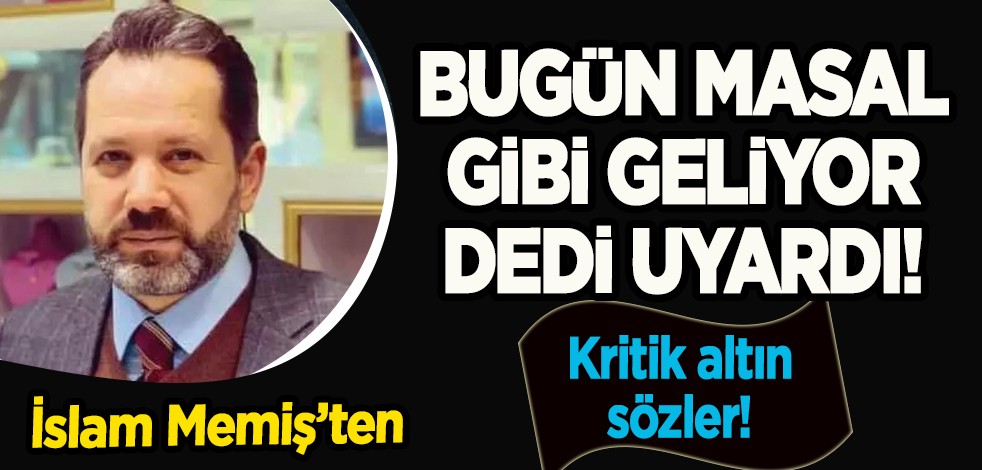 Altın fiyatları ibre aşağı yönlü düşüş var! İslam Memiş'ten kritik altın sözler: Herkes ektiğini biçer! Ne kadar hazırız?