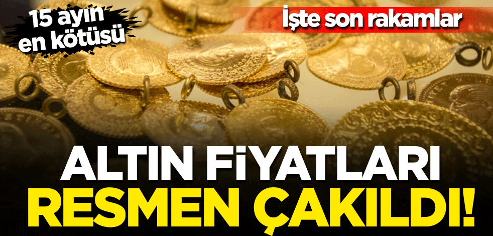 Altın fiyatları resmen çakıldı! İşte son rakamlar