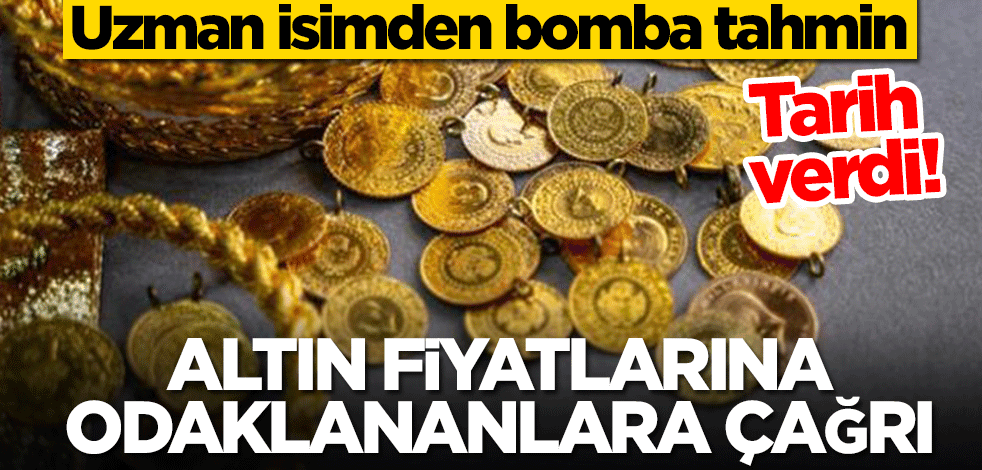 Altın fiyatlarına dikkat! İslam Memiş tarih vererek bomba tahmini yaptı