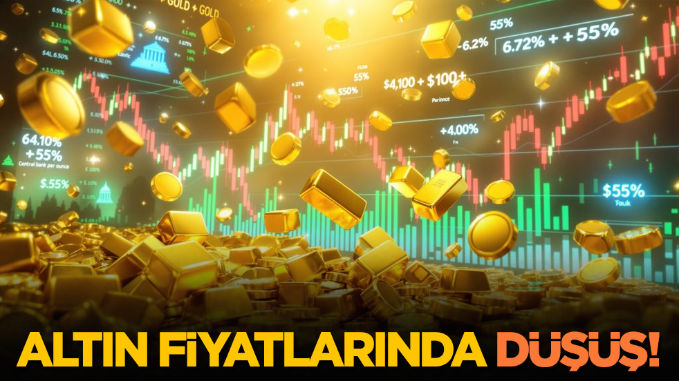 Altın fiyatlarında düşüş!