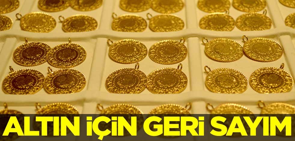Altın için geri sayım