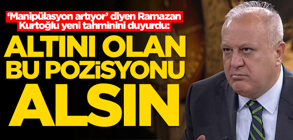Altın için hayati tahmin! 'Manipülasyon artıyor' diyen Ramazan Kurtoğlu uyardı: Hemen bu pozisyonu alın