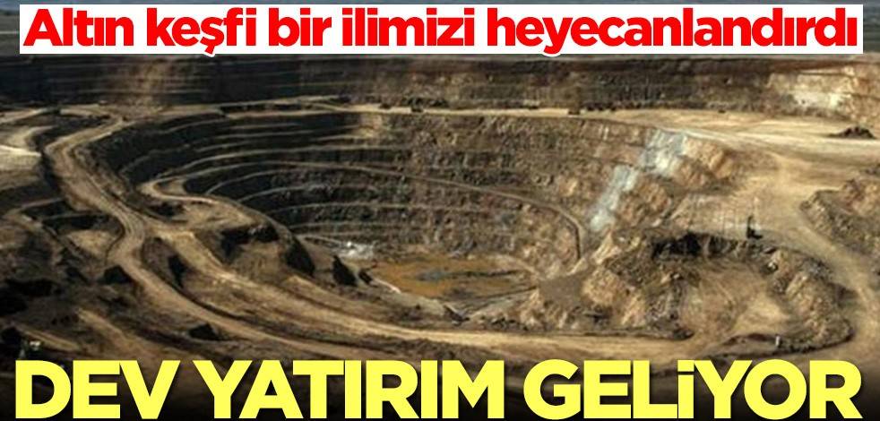 Altın keşfi Bilecik'i heyecanlandırdı! Dev yatırım geliyor
